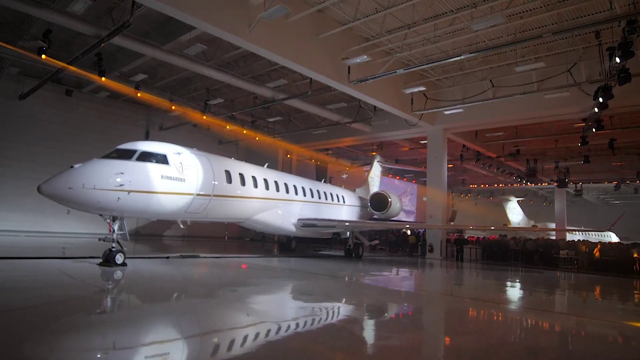 Global 7500 aircraft entry-into-service celebration