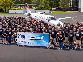 Cessna entregó la unidad Nº2000 de la familia de Jets Ejecutivos "CJ"