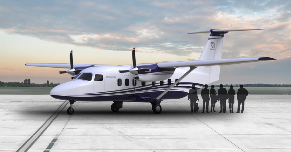 Textron Aviation anunció el lanzamiento de su nuevo modelo, el Cessna SkyCourier 408.