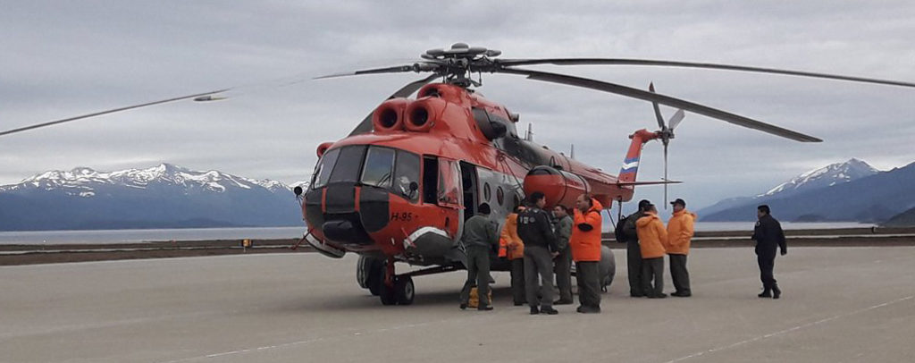 HANGAR X - Campaña Antártica 2017-2018: Traslado de helicópteros