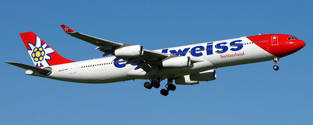 HANGAR X - Airbus A340-300 Edelweiss nueva ruta Buenos Aires - Zurich