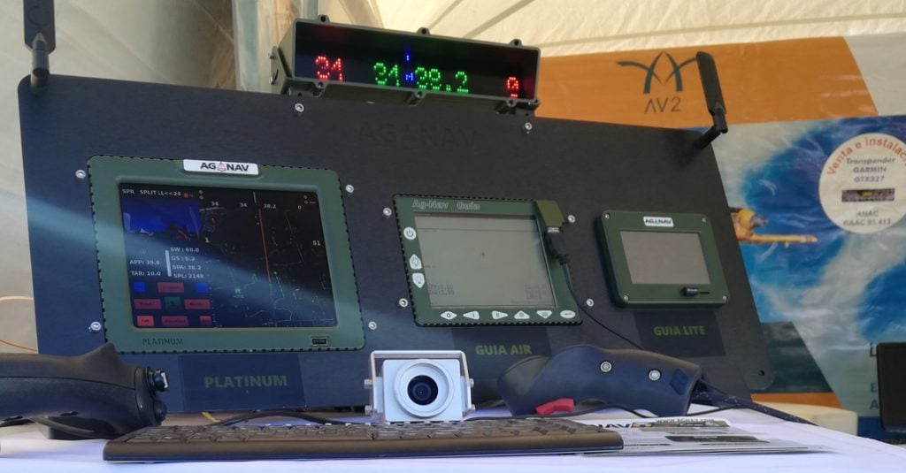 HANGAR X - AG-NAV en Aeroaplica 2018 junto a AV2