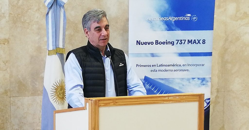 HANGAR X - Mario Dell’Acqua Presidente Aerolíneas Argentinas