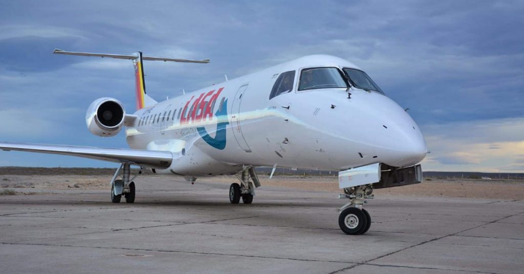 HANGAR X - LASA realizó su primer vuelo desde Neuquén
