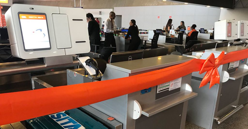 HANGAR X - GOL presentó sistema de autoservicio para despacho de equipaje en Río de Janeiro