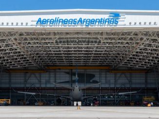 Hangar 5 de Aerolíneas Argentinas en el Aeropuerto Internacional de Ezeiza