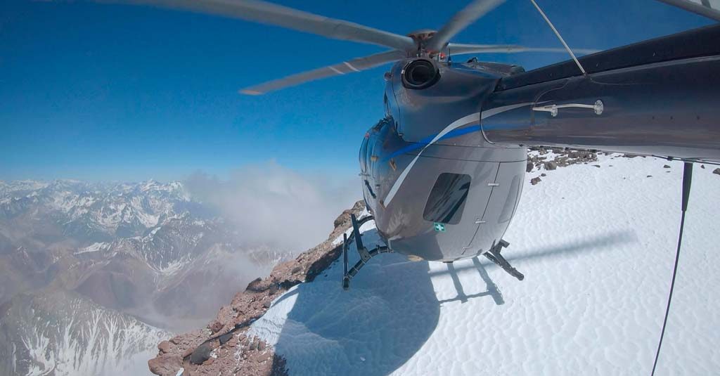 Airbus Helicopters hizo cumbre en el Aconcagua con su H145