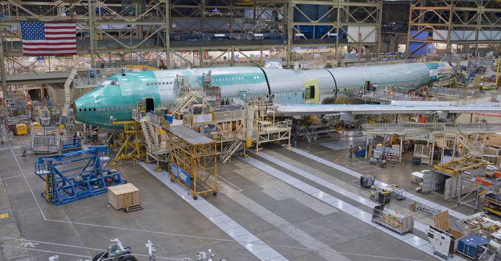 Boeing 747 / Assembly line