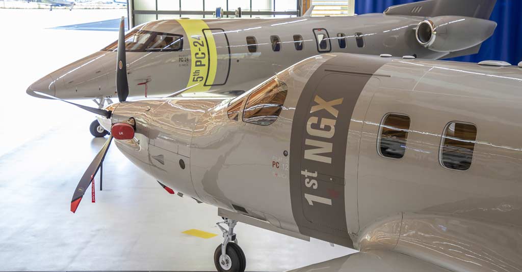 JetFly Aviation / Pilatus PC-24 & PC-12 NGX (By Philippe Starck)