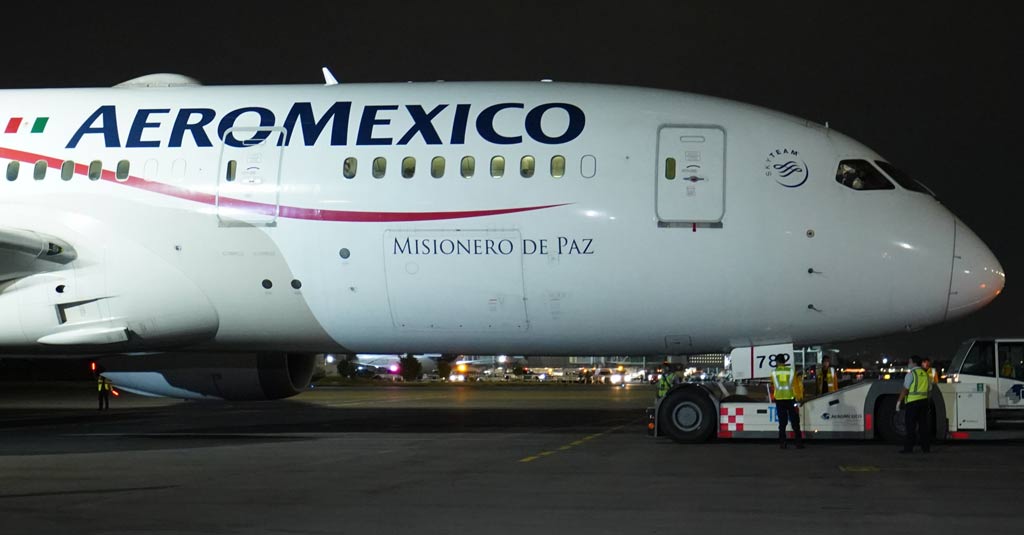 Boeing 787-8 Dreamliner - Aeroméxico "Misionero de Paz" (México)