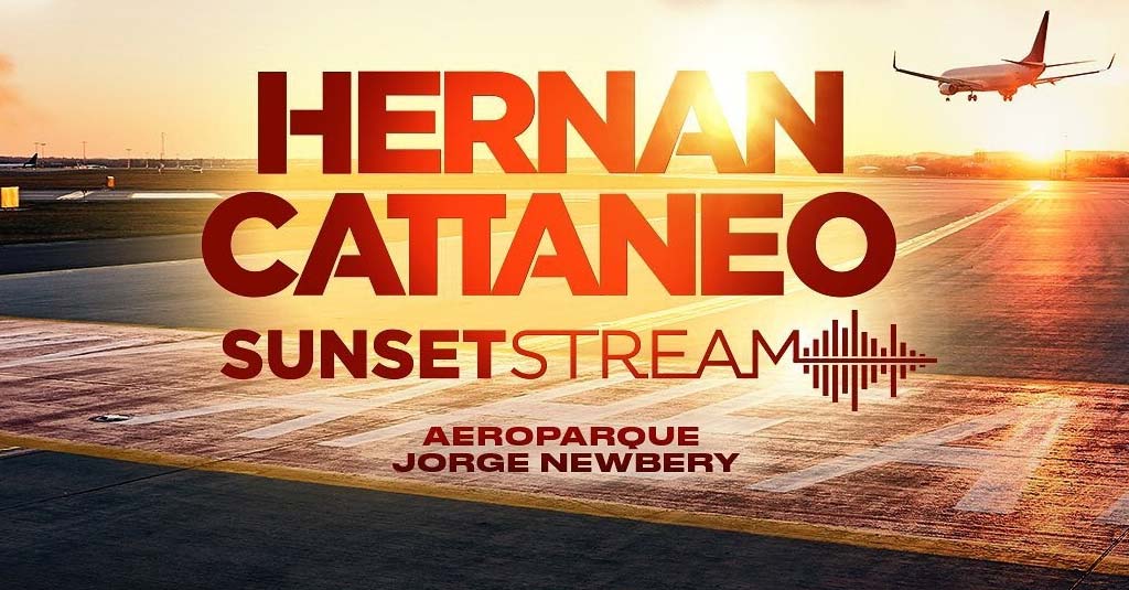 Hernán Cattaneo "SunsetStream" / Aeroparque Jorge Newbery (ARGENTINA)A