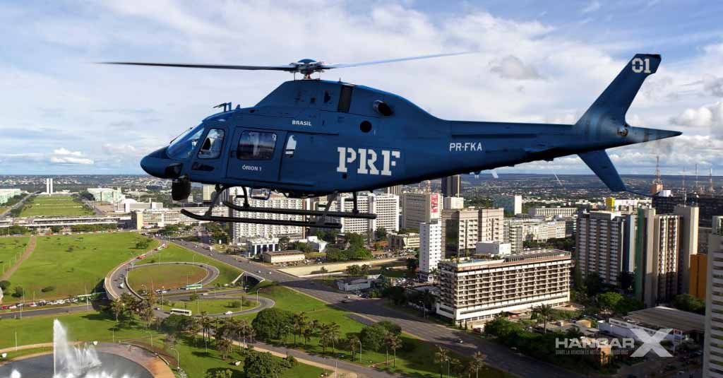 Brasil - La Policía Rodoviaria Federal incorporará seis helicópteros Leonardo AW119Kx