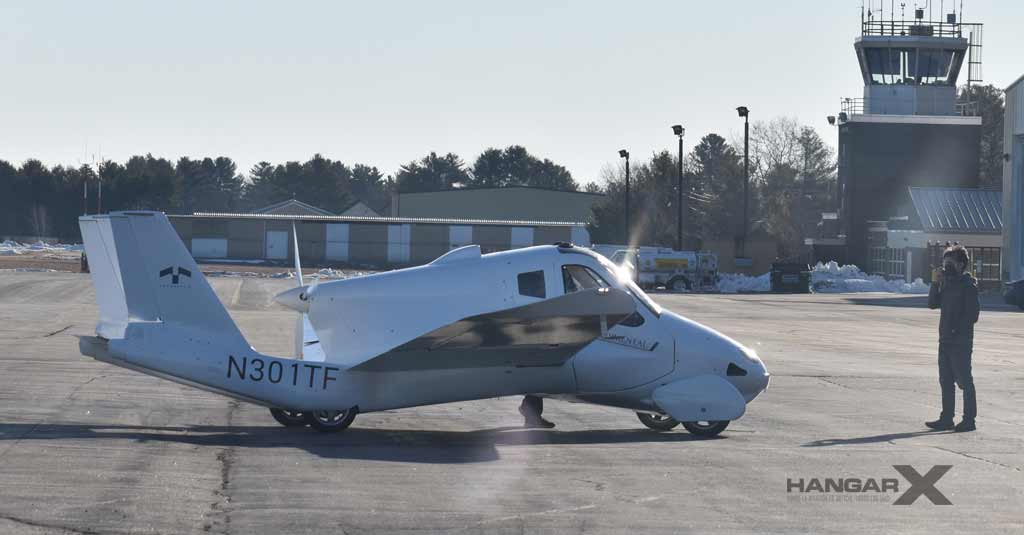 Automóvil volador fue certificado por la FAA