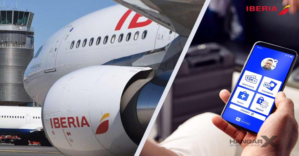 Iberia estrenará el IATA Travel Pass entre Europa y América Latina