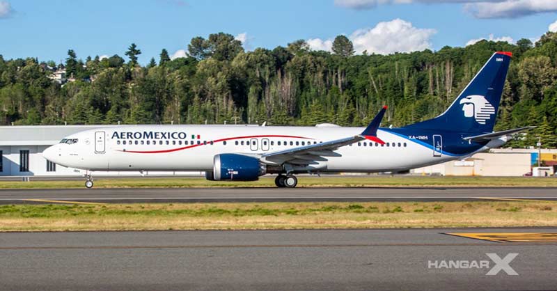 Aeroméxico comenzó a recibir los primeros Boeing 737 MAX 9