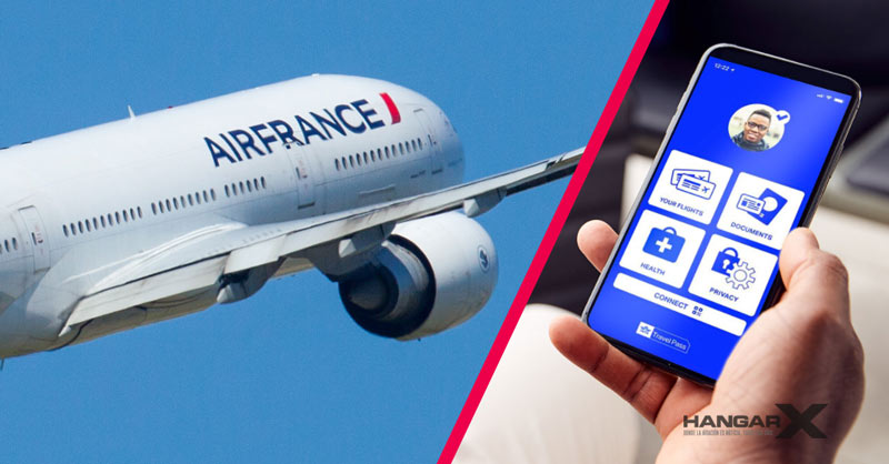Air France prueba el IATA Travel Pass