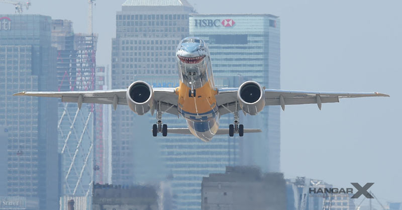 Embraer E190-E2 certificado para operar en London City Airport