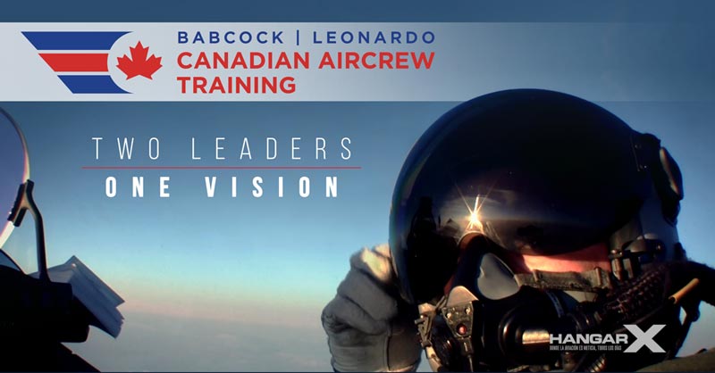 Babcock y Leonardo se unen para apoyar el programa Future Aircrew Training de Canadá