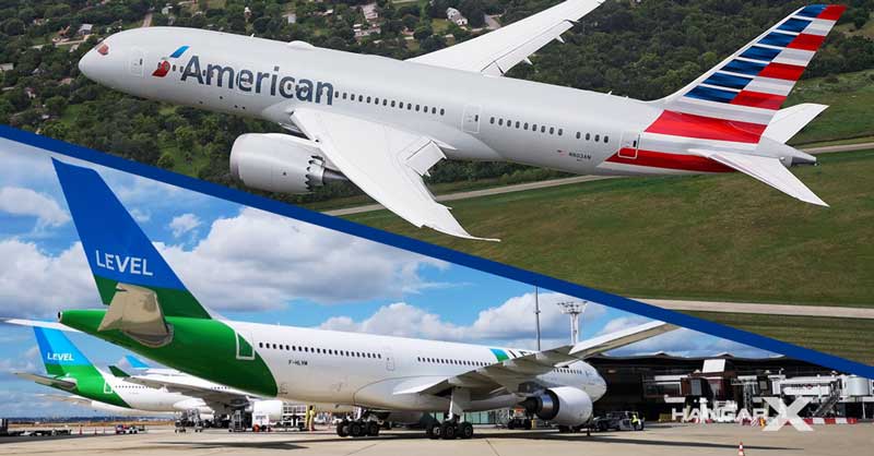LEVEL y American Airlines refuerzan la conexión entre Barcelona y Estados Unidos
