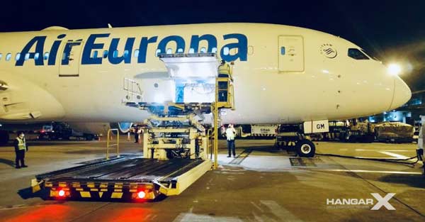 Air Europa transportó más de 25 toneladas de vacunas Covid a Colombia