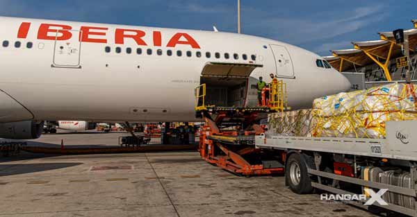 Iberia transporta ayuda humanitaria de UNICEF a Haití