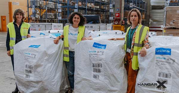 Iberia transporta ayuda humanitaria de UNICEF a Haití