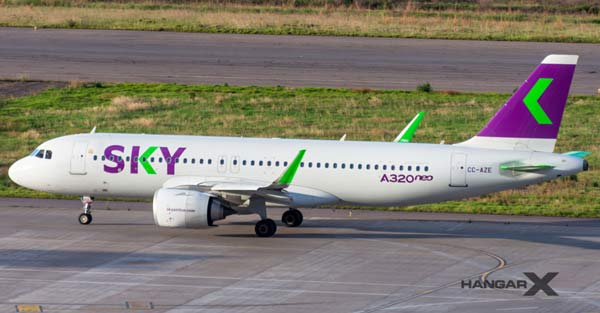 SKY Airline comenzará a operar vuelos a Santiago de Chile desde Aeroparque