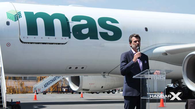 MAS recibió el primer Airbus A330-200 P2F de América