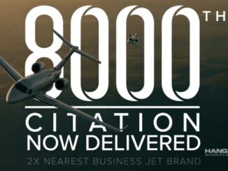 Textron Aviation entregó el Cessna Citation N° 8000