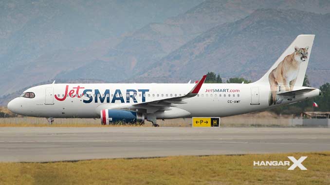JetSMART incorporará un sexto Airbus A320 a su flota en Argentina
