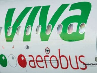 Airbus A320 de Viva Aerobus (vuelos low cost), México