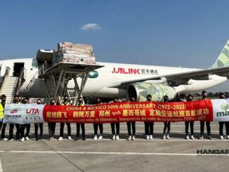 MAS inauguró sus vuelos regulares de carga a China