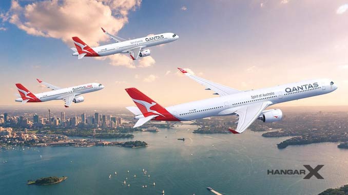 Qantas confirmó a Airbus una histórica orden de compra por 52 aviones