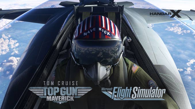 Top Gun Maverick, la nueva expansión de Microsoft Flight Simulator