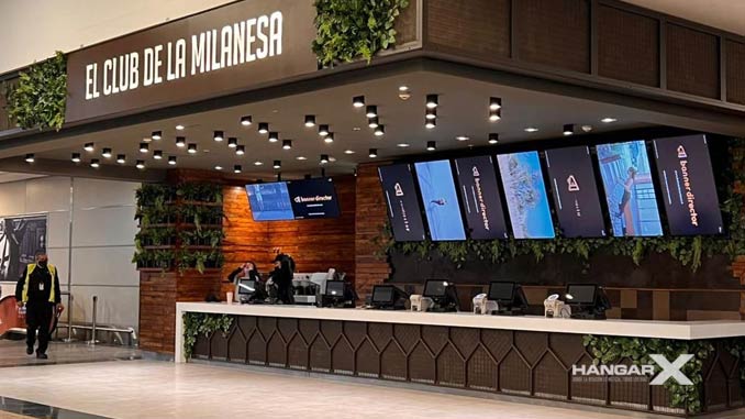 Sucursal de "El Club de la Milanesa", Aeroparque "Jorge Newbery"