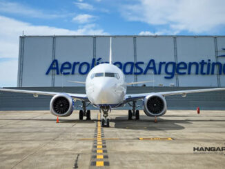 Aerolíneas Argentinas recibió un nuevo Boeing 737 MAX