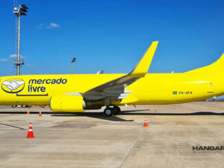 Mercado Libre presentó el primer avión carguero que será operado por GOLLOG