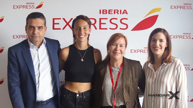 Virginia Torrecilla es designada como embajadora de Iberia Express