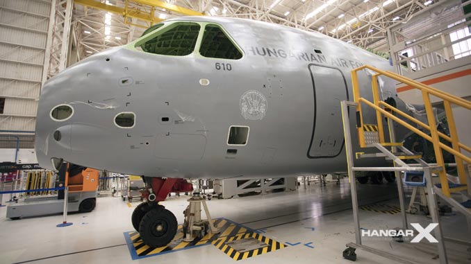 Avanza la producción del primer Embraer KC-390 Millennium para Hungría
