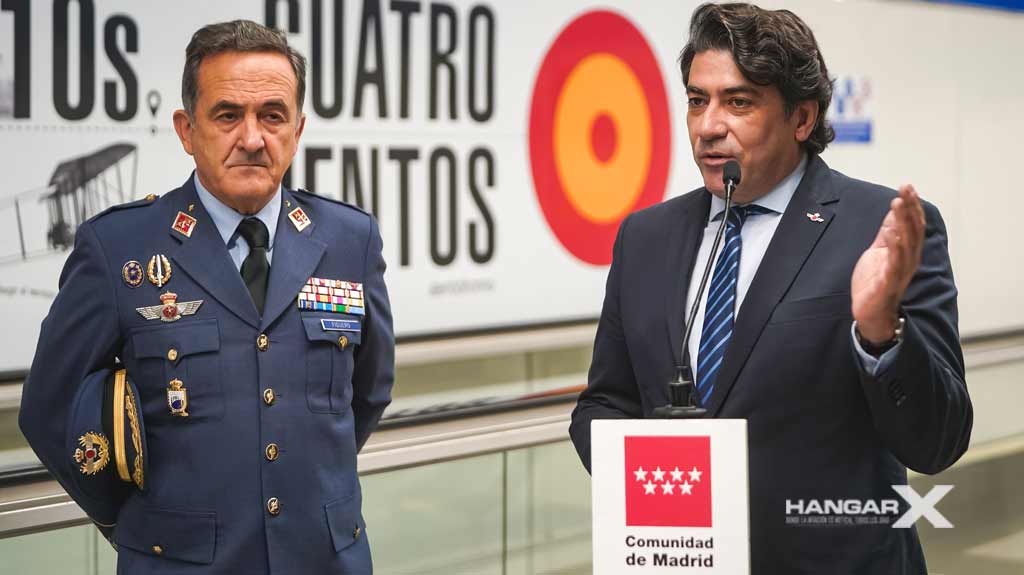 Metro de Madrid: La estación Cuatro Vientos rinde homenaje a la aviación española