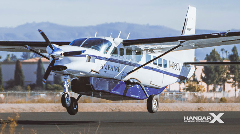 Primer vuelo del Cessna Eco Caravan híbrido eléctrico