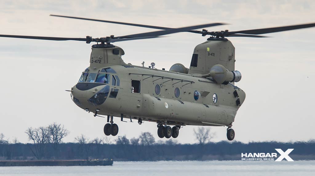 Real Fuerza Aérea de los Países Bajos completa la modernización de sus Boeing CH-47F Chinook