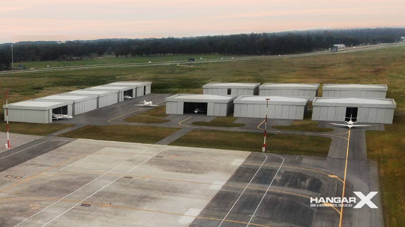 Master plan de construccion de hangares en el aeropuerto de Punta del Este, Uruguay
