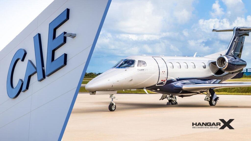 Nuevo simulador de Embraer Phenom 300E en Las Vegas