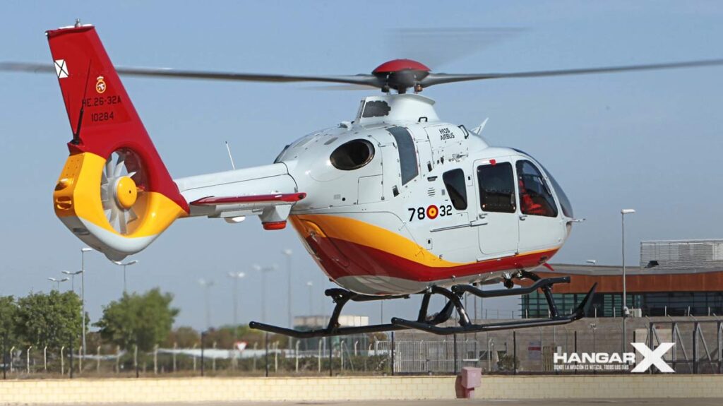 Airbus entregó el primer helicóptero H135 a la Fuerza Aérea de España