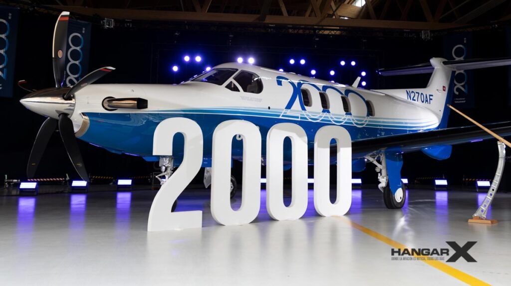 Pilatus Aircraft entregó la unidad N° 2000 de su modelo PC-12