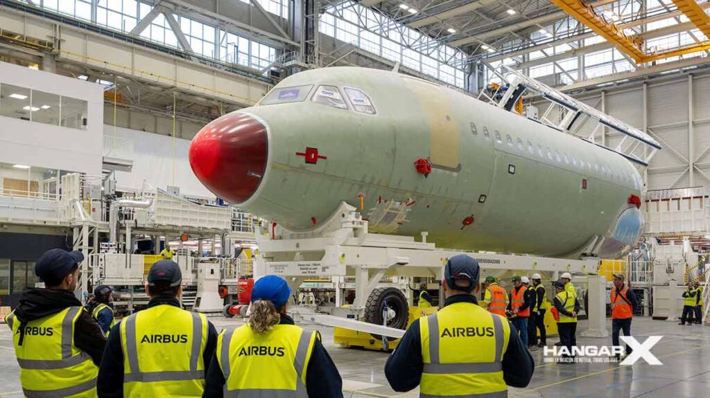 Airbus abre nueva línea de montaje del A320 en Toulouse