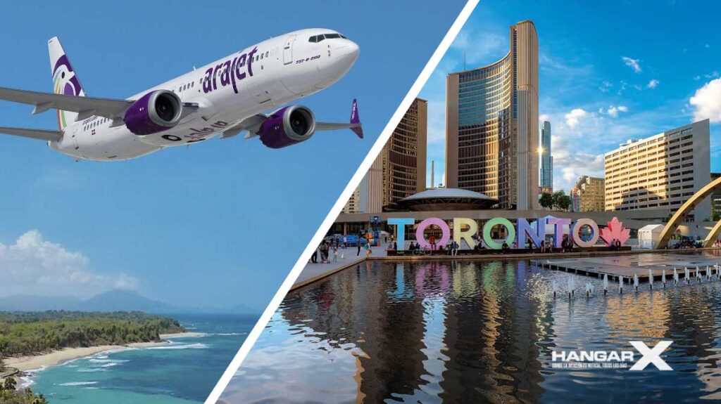 Arajet conectará Toronto con siete destinos en el Caribe y América del Sur
