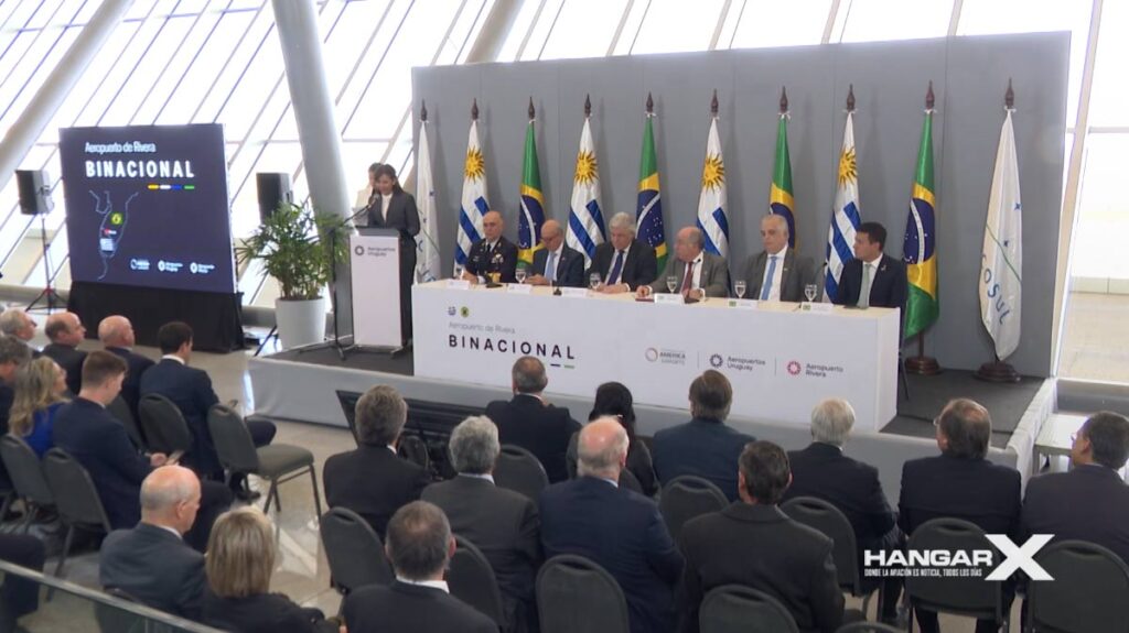 Aeropuerto de Rivera se declara binacional para fortalecer conexiones con Brasil