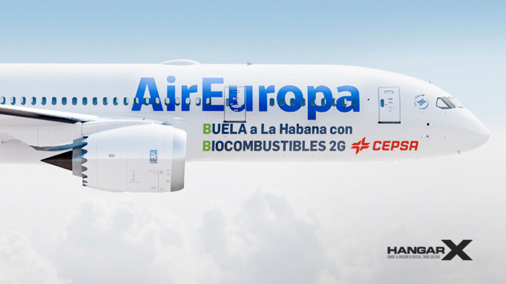Air Europa firma alianza con Cepsa para suministro regular de biocombustible